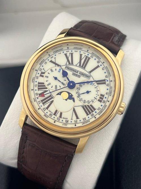 Frédérique Constant - Business Timer Triple Date Moonphase -, Sieraden, Tassen en Uiterlijk, Horloges | Heren