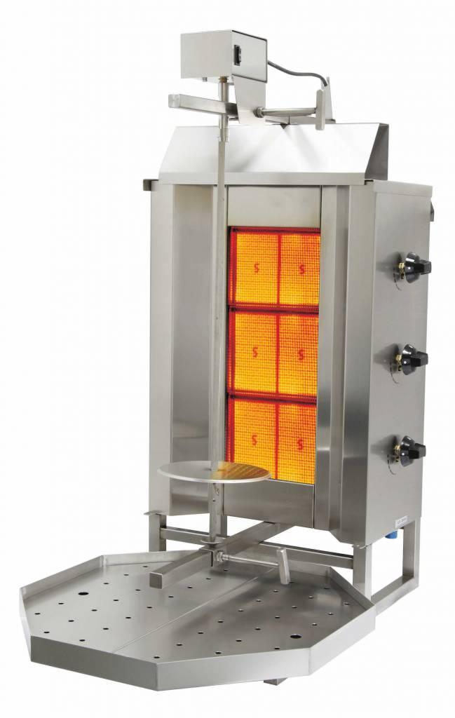 Gas Doner / Gyrosgrill 2 Jaar Garantie HorecaTraders, Zakelijke goederen, Horeca | Keukenapparatuur, Verzenden