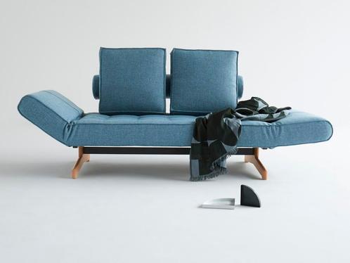 Innovation slaapbank Ghia houten onderstel, Huis en Inrichting, Slaapkamer | Slaapbanken, Nieuw, Ophalen of Verzenden