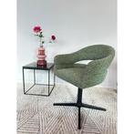 Eetkamerstoel met armleuning | Stof | Groen | DS4U Mila, Ophalen of Verzenden, Nieuw