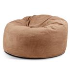 Pusku Schuim Zitzak 135 cm - Zand, Huis en Inrichting, Zitzakken, Verzenden, Nieuw