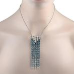 Bvlgari - Ketting met hanger - 18 karaat Witgoud, Lucea 18K
