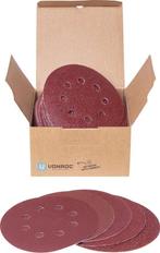 2dekans | VONROC Schuurpapier set 125mm – 50 stuks – Voor, Ophalen of Verzenden, Zo goed als nieuw