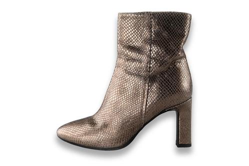 Notre-V Enkellaarzen in maat 36 Goud | 10% extra korting, Kleding | Dames, Schoenen, Overige kleuren, Zo goed als nieuw, Lage of Enkellaarzen
