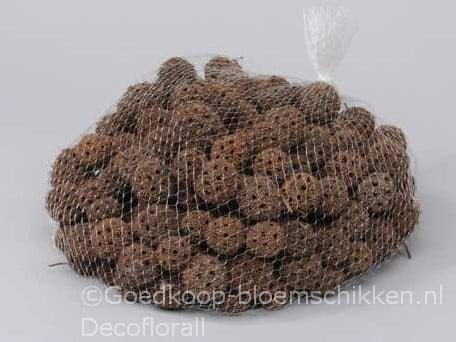 Liquidambar Fruit Naturel 500 gram, Huis en Inrichting, Woonaccessoires | Kunstplanten en Kunstbloemen, Nieuw, Ophalen of Verzenden