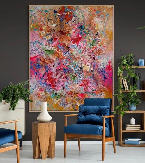 Ivanka Matiss - Summer N.24 XL, Antiek en Kunst, Kunst | Schilderijen | Modern