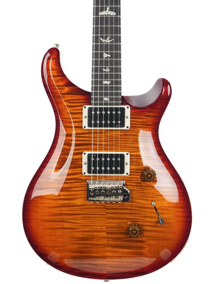 PRS Custom 24 Dark Cherry Sunburst (Elektrische Gitaren), Muziek en Instrumenten, Snaarinstrumenten | Gitaren | Elektrisch, Solid body