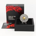 Tuvalu. 1 Dollar 2024 - Year of the Dragon 1 Oz (Zonder