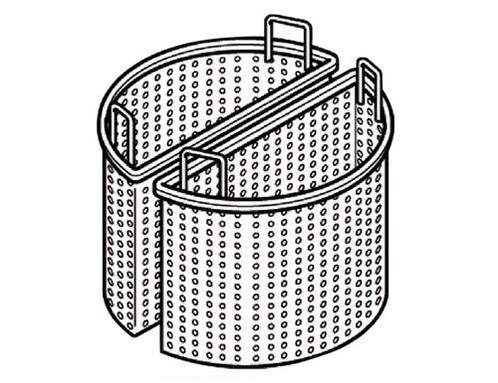 GGM Gastro | 2x 1/2 Mand voor kookketel met 200 liter |, Zakelijke goederen, Horeca | Keukenapparatuur, Nieuw in verpakking, Fornuis, Frituur en Grillen