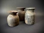 Yakboter potten - Hout - Nepal - First half 20th century