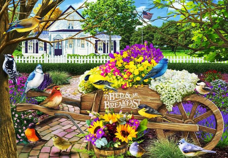 Bluebird Puzzle legpuzzel Bed & Bre van €13,99 voor €11,19, Hobby en Vrije tijd, Denksport en Puzzels, Ophalen of Verzenden