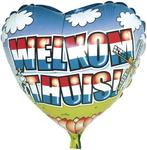 Welkom Thuis Hartballon - 45 cm | Nieuw!, Nieuw, Verzenden