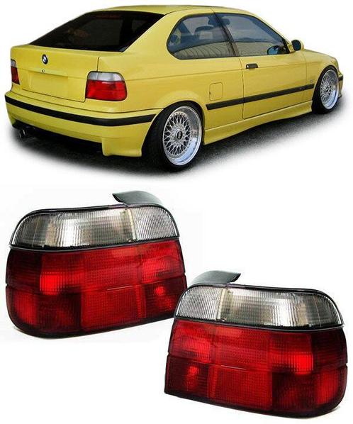 Rood Wit Achter Lichten BMW 3 Serie E36 Compact B5946, Auto-onderdelen, Verlichting