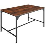 Eettafel Belfast industrieel 120x75x75cm - Industrieel hout, Huis en Inrichting, Tafels | Eettafels, Verzenden, Nieuw