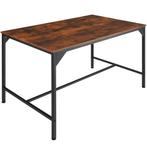 Eettafel Belfast industrieel 120x75x75cm - Industrieel hout, Huis en Inrichting, Tafels | Eettafels, Nieuw, Verzenden