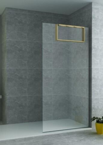 Opbouwnis voor douchewand 30 x 60 x 8 cm geborsteld messing, Doe-het-zelf en Verbouw, Sanitair, Nieuw, Ophalen of Verzenden