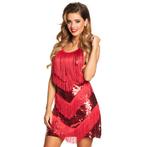 Charleston Jurk Dames Rood Glitter, Kleding | Dames, Nieuw, Verzenden