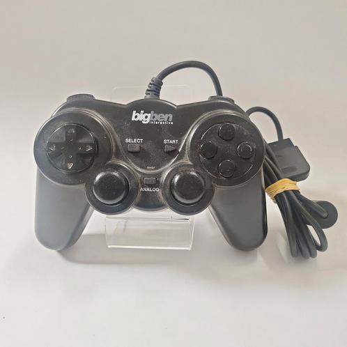 BigBen Wired Controller Zwart Playstation 2, Spelcomputers en Games, Games | Sony PlayStation 2, Ophalen of Verzenden