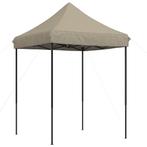 Partytent inklapbaar pop-up 200x200x306 cm taupe (Overige), Verzenden, Nieuw