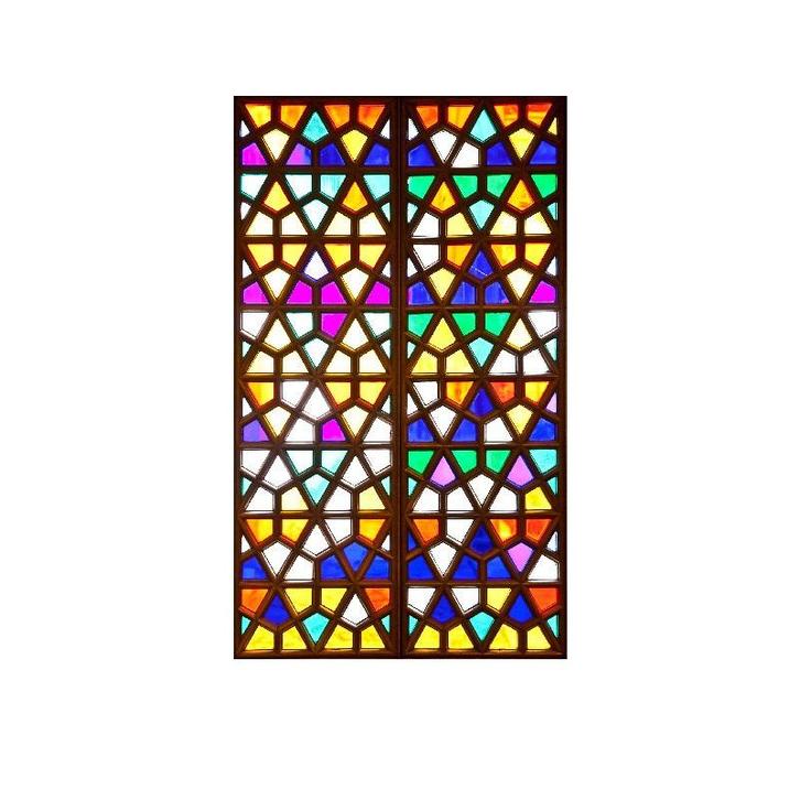 Raamfolie Glas In Lood Zelfklevend Gekleurd 60x120CM, Verzamelen, Overige Verzamelen, Verzenden