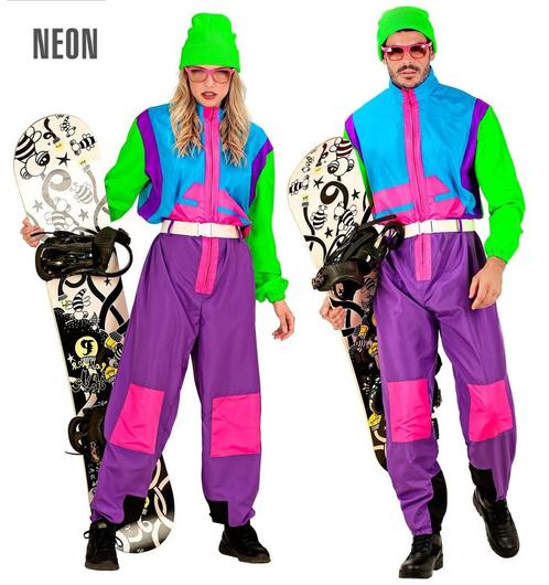 Foute Neon Snowboard Ski Pak, Kleding | Dames, Carnavalskleding en Feestkleding, Nieuw, Ophalen of Verzenden