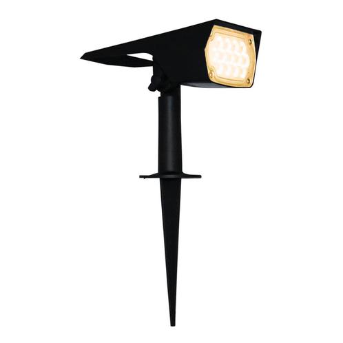 Solar grondspot 2 watt met spies - 3000K Warm wit, Tuin en Terras, Buitenverlichting, Waterbestendig, Led, Accu, 50 tot 250 watt