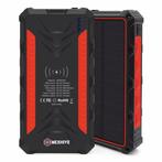 Mexhive Solar Powerbank 36000 mAh – IP54 – Draadloos Opladen, Ophalen of Verzenden, Nieuw