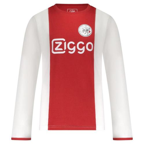 Ajax Pyjama Oud Logo Wit Rood Wit, Sport en Fitness, Voetbal, Nieuw, Verzenden