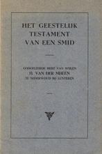 Mheen, H. van der-Het geestelijk testament van een smid, Boeken, Verzenden, Gelezen