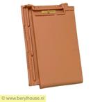 € 22,50 per m2 Gebakken vlakke dakpannen, Doe-het-zelf en Verbouw, Dakpannen en Dakbedekking, Verzenden, Nieuw, Dakpannen, Overige kleuren