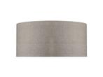 60x30 cm ronde lampenkap van katoen in donkere linnenkleur, Huis en Inrichting, Verzenden, Nieuw