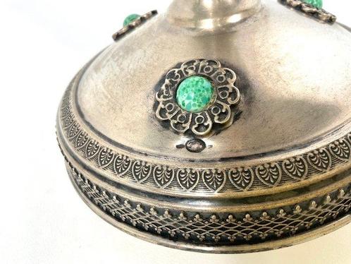 Lamp - .800 zilver, Antiek en Kunst, Antiek | Goud en Zilver
