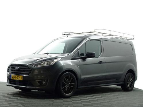 Ford Transit Connect 1.5 EcoBlue Euro 6 L2 Aut-, Auto's, Bestelauto's, Dealer onderhouden, Lease, Zwart, Automaat, Overige kleuren