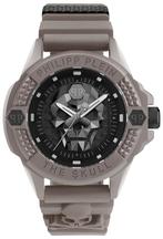 Philipp Plein PWUBA0323 The $kull Ecoceramic horloge, Sieraden, Tassen en Uiterlijk, Horloges | Heren, Nieuw, Overige merken, Kunststof