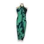 Sarong / pareo - Strandkleding wikkelrok - Turquoise grote b, Kleding | Dames, Badmode en Zwemkleding, Ophalen of Verzenden, Nieuw