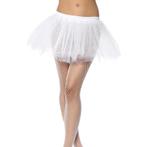 Wit onderrokje voor dames - Petticoats, Kleding | Dames, Carnavalskleding en Feestkleding, Nieuw, Verzenden