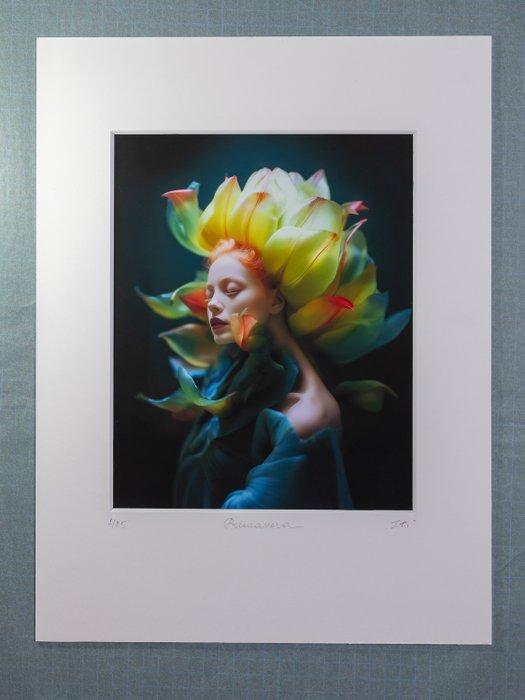 Inna Etuvgi - Primavera (matted), Antiek en Kunst, Kunst | Designobjecten