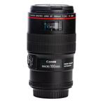 Canon EF 100mm f/2.8L Macro IS USM met garantie, Gebruikt, Ophalen of Verzenden, Macrolens, Zoom