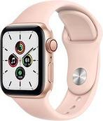 Apple Watch SE 40 mm kast van goud aluminium met roze, Gebruikt, Verzenden