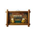 Pubbord 2 bierpullen pub, Verzamelen, Ophalen of Verzenden, Nieuw