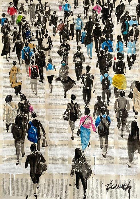 TOMEH -  Rush Hour, Antiek en Kunst, Kunst | Schilderijen | Modern