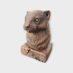 Bust of a Ferret statue - home decor animal lover gift him h, Verzenden, Nieuw