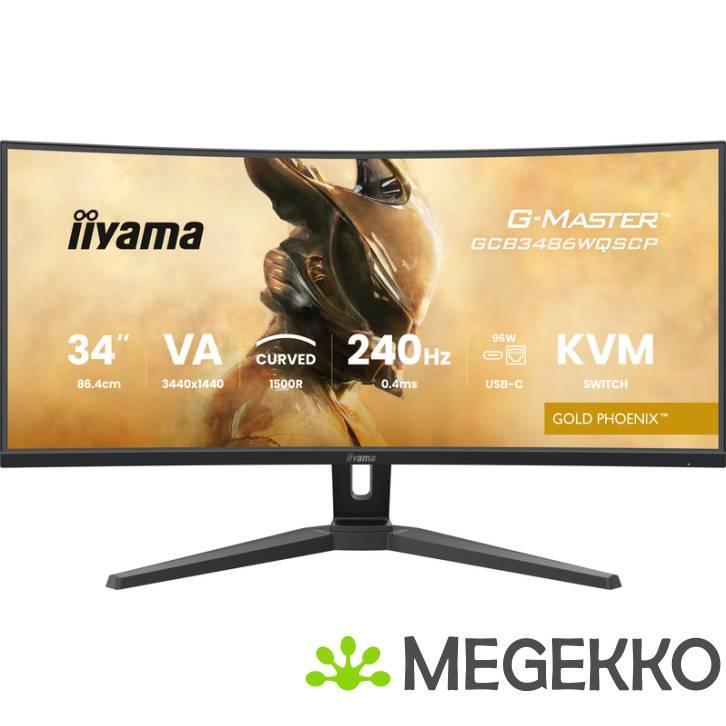 Iiyama G-Master Gold Phoenix GCB3486WQSCP-B1 34  Ultra Wide, Computers en Software, Monitoren, Nieuw, Verzenden