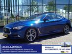 Infiniti Q60 2.0T Sport Tech 211PK AUTOMAAT UNIEK NL AUTO, Automaat, Achterwielaandrijving, Zwart, Blauw