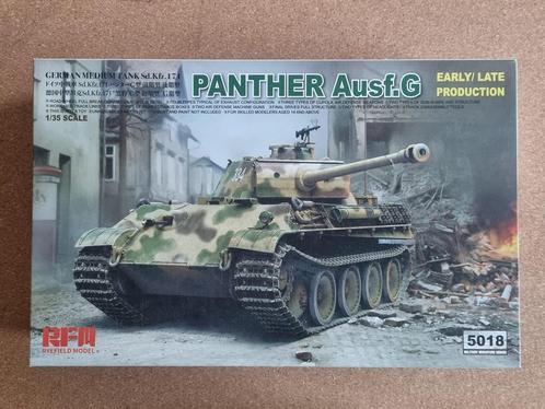 RFM RM-5018 Panther Ausf.G 1:35, Hobby en Vrije tijd, Modelbouw | Auto's en Voertuigen, Verzenden