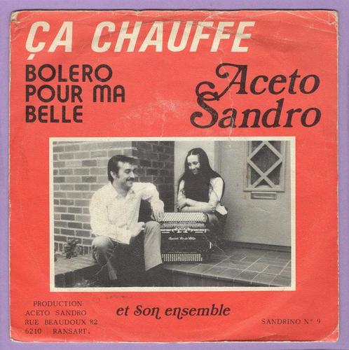 Aceto Sandro Et Son Ensemble – Ca Chauffe / Boléro Pou..., Cd's en Dvd's, Vinyl Singles, Verzenden