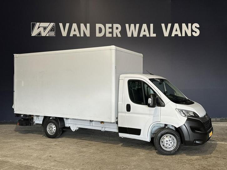Citroën Jumper 2.2 BlueHDi 141pk Bakwagen Laadklep Euro6 Air, Auto's, Bestelauto's, Dealer onderhouden, Lease, Zwart, Handgeschakeld
