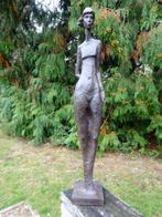 sculptuur, Naakte jonge vrouw - 79.5 cm - Composiet