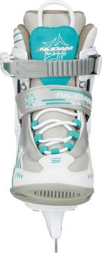 Nijdam IJshockeyschaats - Semi-Softboot - Wit/Grijs/Blauw -, Ophalen of Verzenden, Nieuw