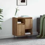 vidaXL Dressoir artisanaal eikenkleurig 60 x 35 x 70 cm, Verzenden, Nieuw, Overige houtsoorten, Minder dan 50 cm